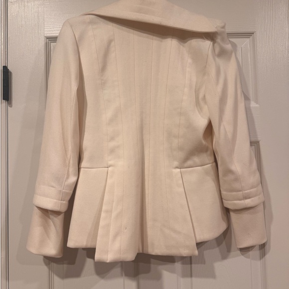 Vintage Wool Asymmetrical Jacket - Picture 3 of 4